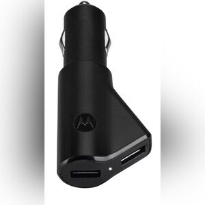 New OEM Motorola Rapid Dual Port Car Vehicle Charger Adapter * SPN5581A Original